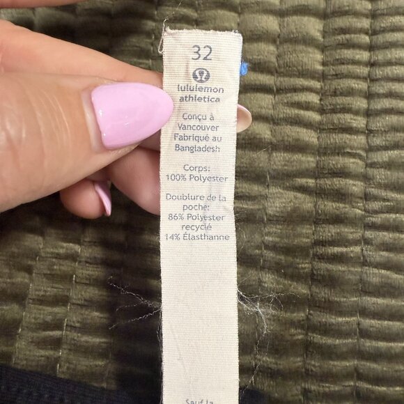 Lululemon Pants Mens 32x29.5 Black ABC Warpstreme Stretch 5 Pocket E4 - Picture 6 of 12